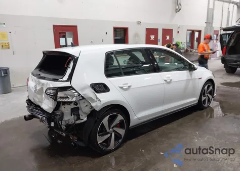 2018 Volkswagen Gti S/Se/Autobahn z USA, uszkodzony, nr VIN 3VW447AU2JM266714